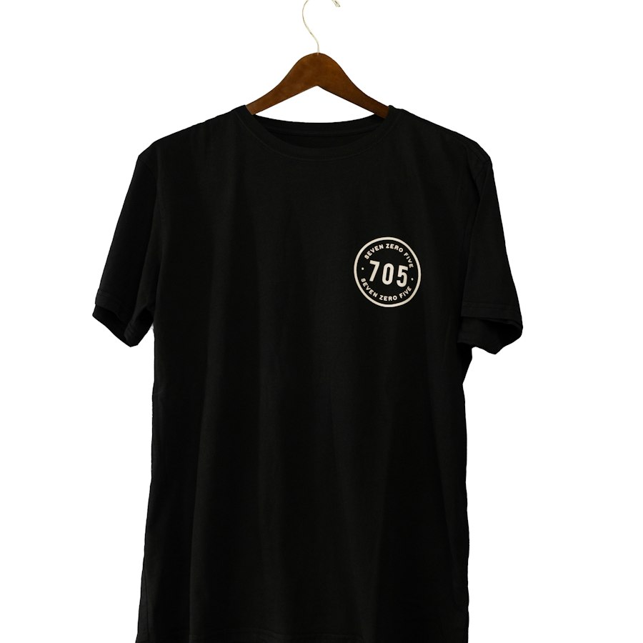 Oversize siyah tişört