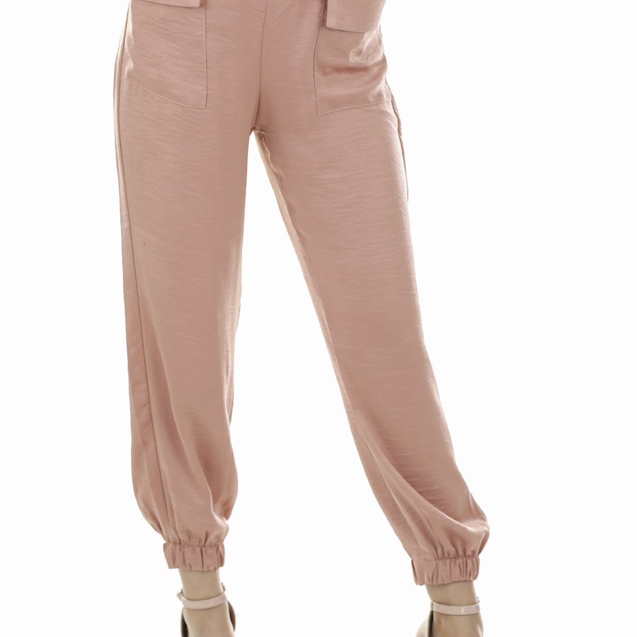 Pudra jogger pantolon